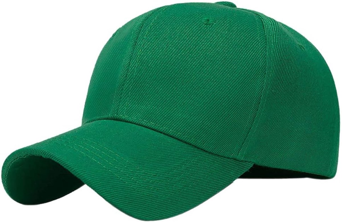 Dames eenvoudige effen baseballpet pet pet met klittenbandsluiting meerkleurige opties