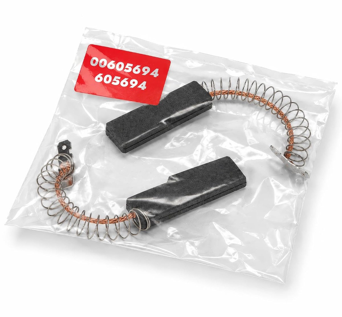 1 paar koolborstels motorkool 12,5 x 5 x 42 mm met originele code 00605694 605694 voor Bosch voor Siemens voor Constructa zoals iQ100 iQ300 iQ500 iQ700 VarioPerfect Logixx Classixx Avantixx Maxx