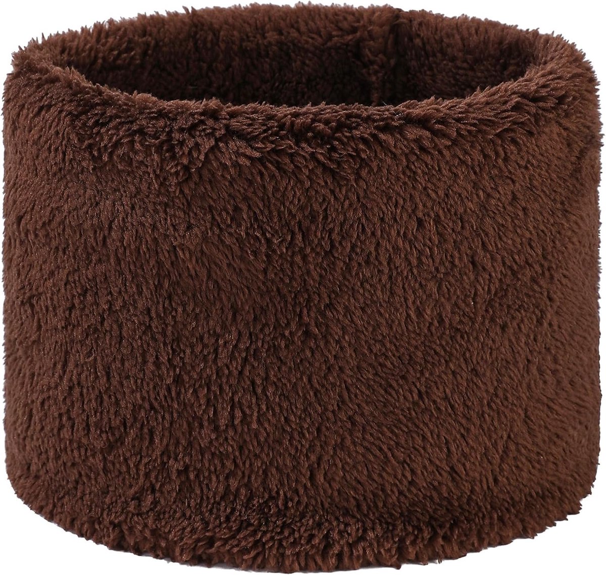 1 Stuk Winddichte Halswarmer Sjaal Loop Sjaal Nekwarmer Thermo-Fleece Winter Sjaal Halsdoek Neksjaal Multifunctionele Zachte Fleece Halswarmer voor Vrouwen, Zwart