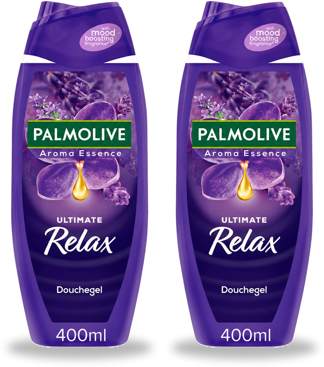 2 x Palmolive - Aroma Essences Ultimate Relax - Douchegel - Ontspannende Geur - 400 ml - Voordeelverpakking - 2 stuks