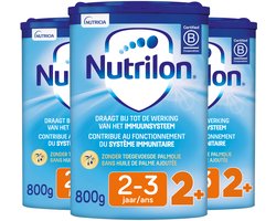 Nutrilon 2+ Groeimelk - Peuter melkpoeder vanaf 2 jaar - Voor gezonde groei - 3 - 3 stuks