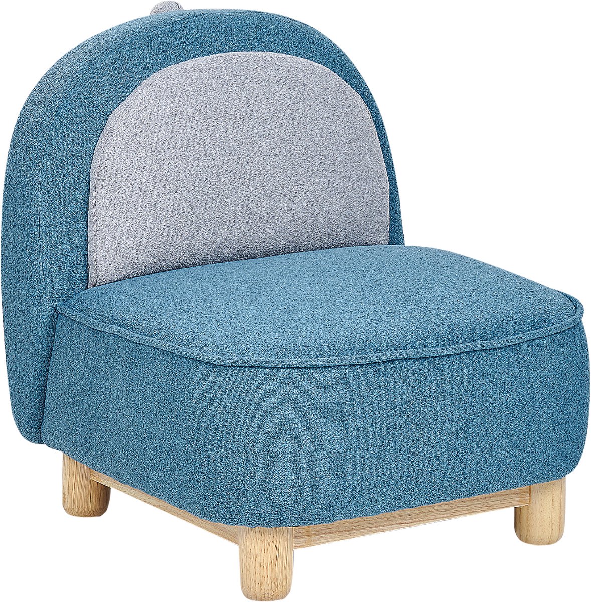 FABORG - Kinderstoel - Blauw - Polyester