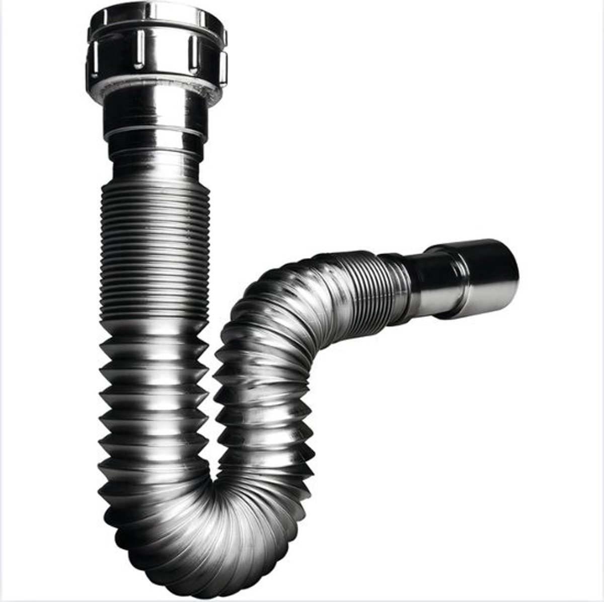 Pipe siphon / universal siphon for washbasin - flexible pipe siphon for sink - siphon for the sink