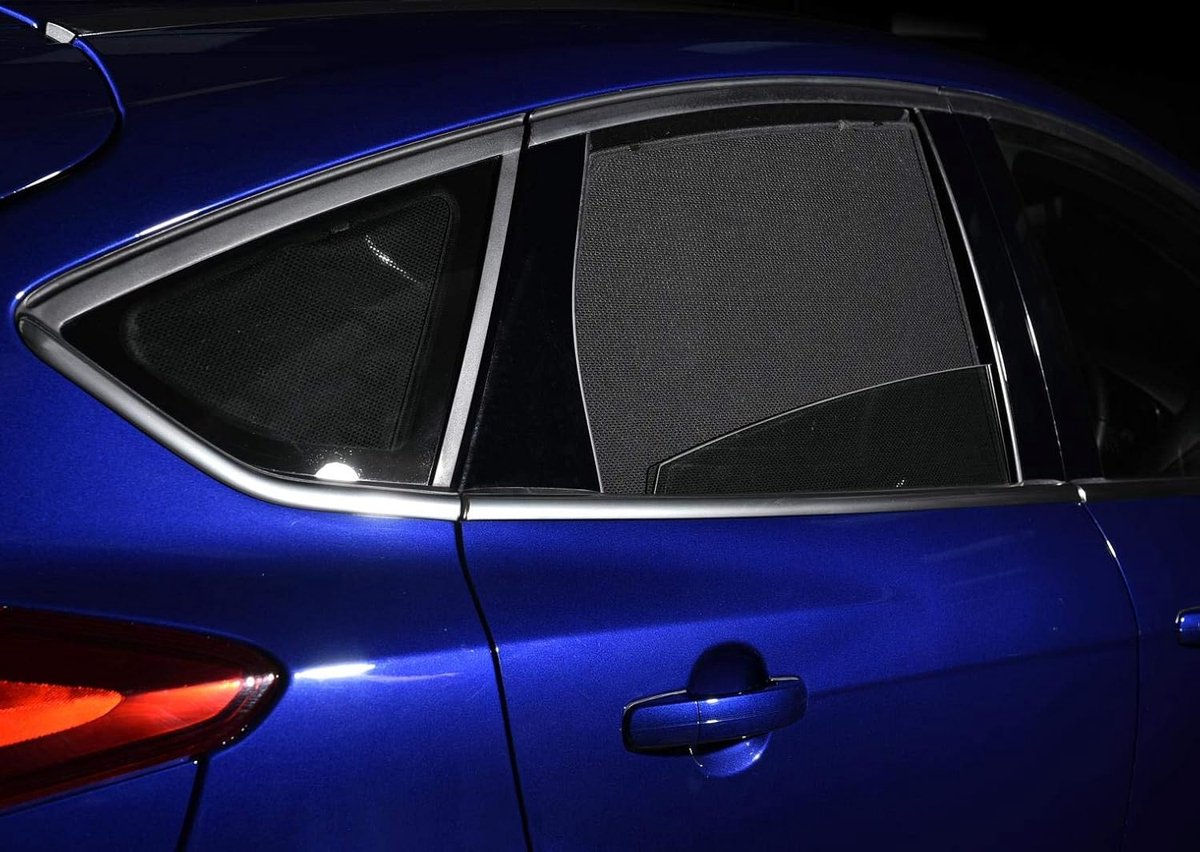 Car Shades compatibel met Audi A3 8P 5 deurs 2003-2012 (6-delig) Pasklare Auto Zonwering