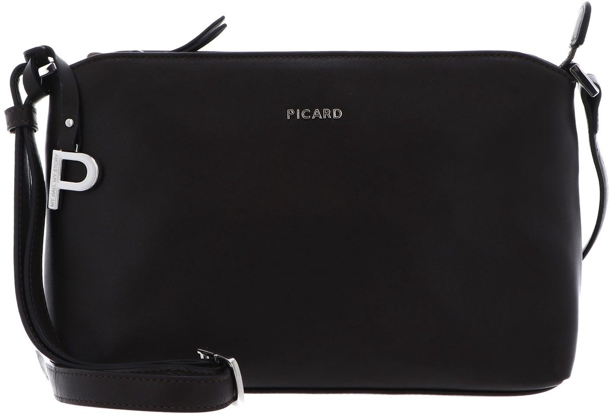 PICARD schoudertas Really Shoulder Bag Cafe donkerbruin