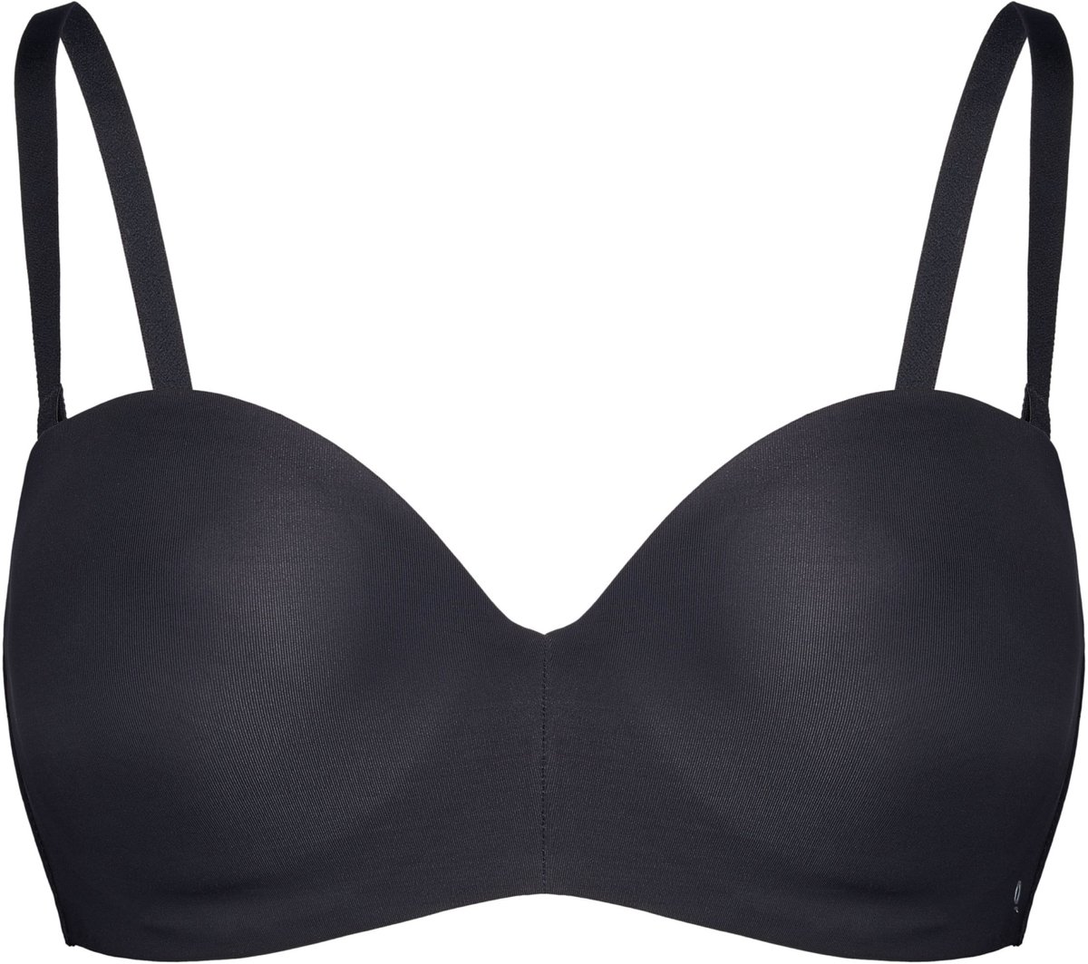 ESOTIQ Q1.03 RAFFEN - Push-up-bh - Bardotmodel - Zwart