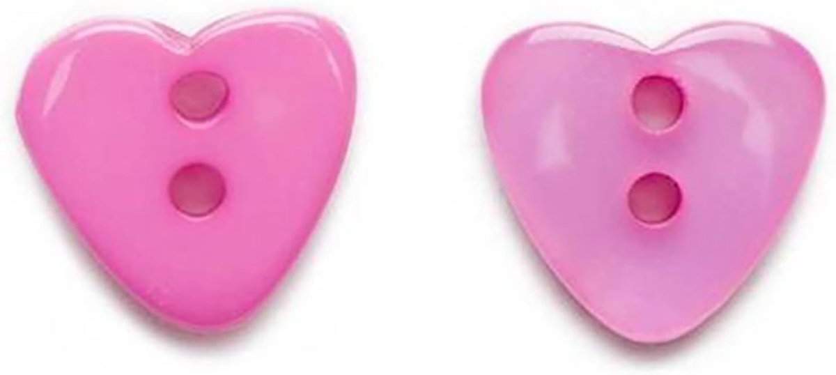 20 stuks Hartvormige Meerkleurige 2 Gaten Hars Knopen Kleding Decoratie Naaien Scrapbooking Kaarten Maken DIY