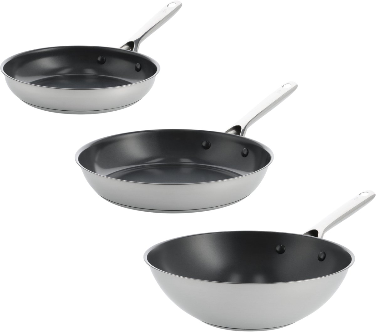 BK Sparkling coated 3pc ( 24+28+Wok)