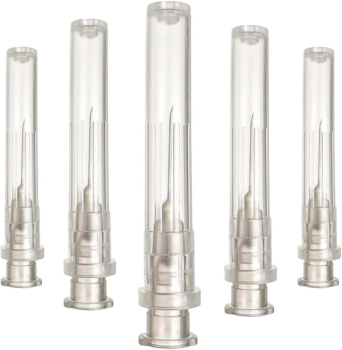 27G x 12mm roestvrijstalen doseerbuisjes, afzonderlijk verpakt, 100 stuks voor industrie en laboratorium