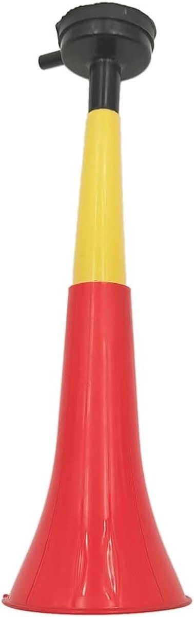 Vuvuzela trompetten, twee boven, accessoires voor voetbal en sportfeesten, luide luchthoorn voor animatie, ideaal voor transport