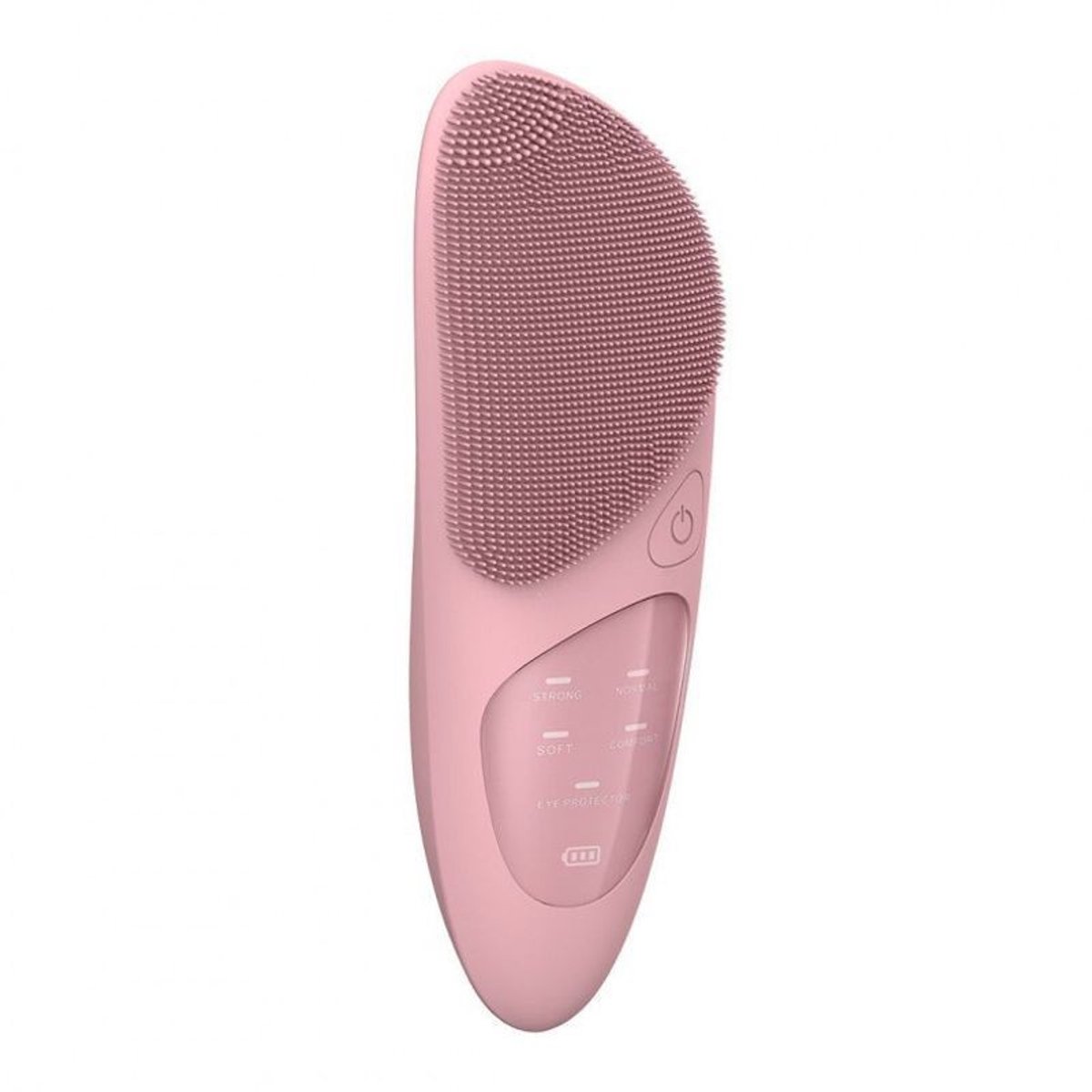 Ultrasone elektrische gezichtsreinigingsborstel met geheugenfunctie, waterdicht 2-in-1 apparaat voor dieptereiniging, peeling en oogmassage