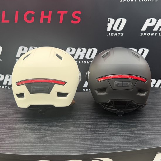 Fietshelm Dames Heren Clearview Helm vizieren & verlichting Fiets E-bike Speed Pedelec NTA 8776 Large Zwart — afbeelding 3