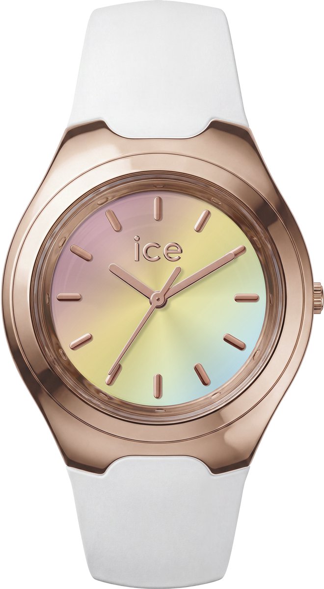 Ice Watch ICE bubble 025953 Horloge - Siliconen - Wit - Ø 36 mm