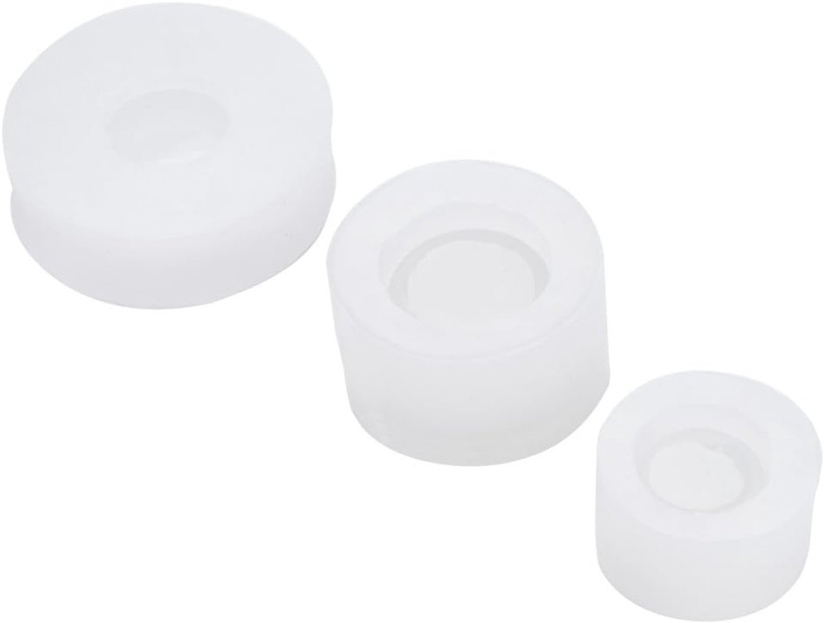 3 stks Siliconen Mallen Epoxyhars DIY Schimmel Grote/Kleine Kommen + Schotel Productie Maken Tool