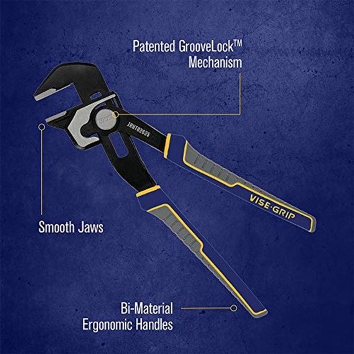 Verstelbare tang voor sanitair en groef - 8 inch