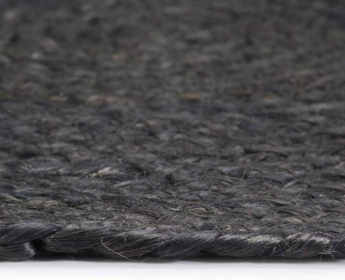 Placemats rond natuur/grijs/groen/neutraal bruin rond jute 38 cm
