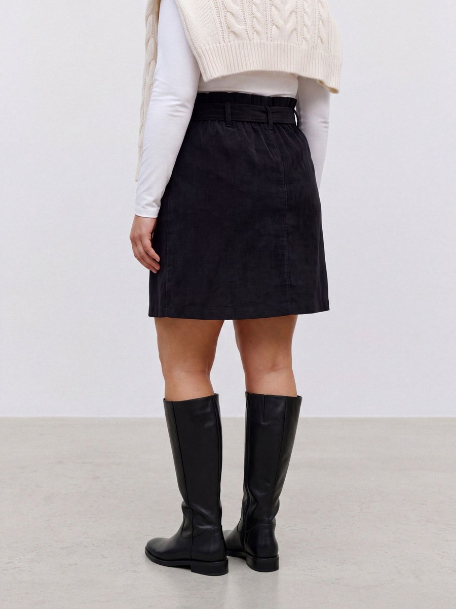 Vero Moda Curve Rok VMCVILJA High waist Korte Corduroy rok