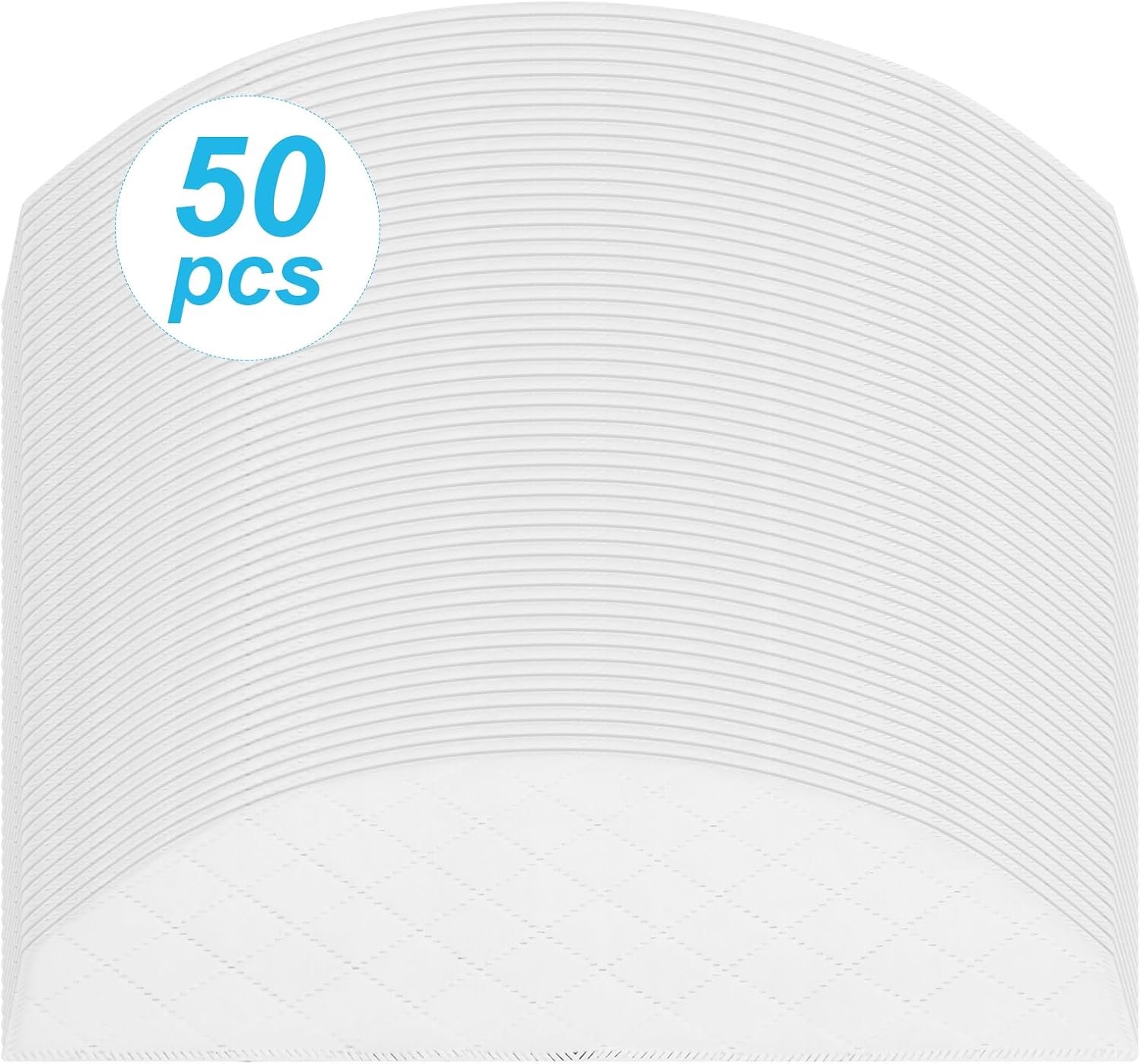 50 stuks wegwerpdoekjes voor Ecovacs Deebot Ozmo T9 T9+ T8 AIVI T8 Max N8 Pro N8 Pro+ robotstofzuiger, dweilpads, reserveonderdelen, accessoires