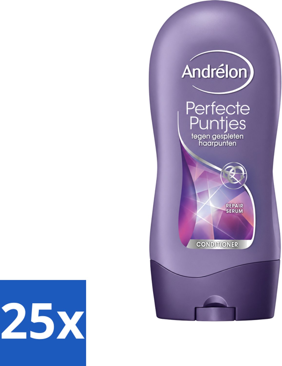 25 x Andrélon - Perfecte Puntjes - Conditioner - Tegen Gespleten Haarpunten - 300 ml - Voordeelverpakking - 25 stuks