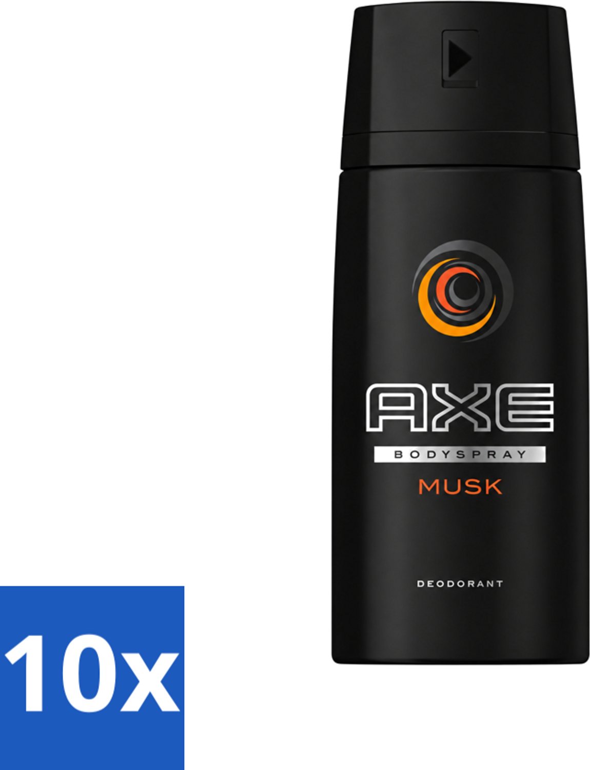 10 x Axe - Deodorant Bodyspray - Musk - 150 ml - Voordeelverpakking - 10 stuks