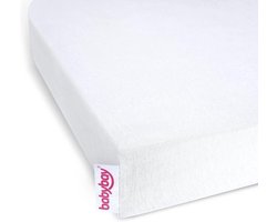 Babybay hoeslaken van jersey voor model Original - Wit