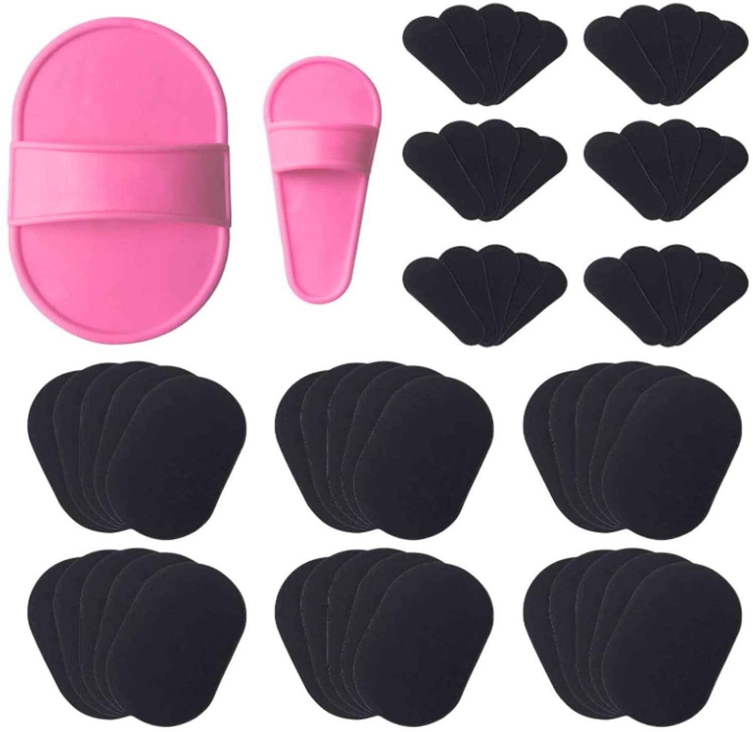 60 Stuks Exfoliërende Haarverwijderingspads Set