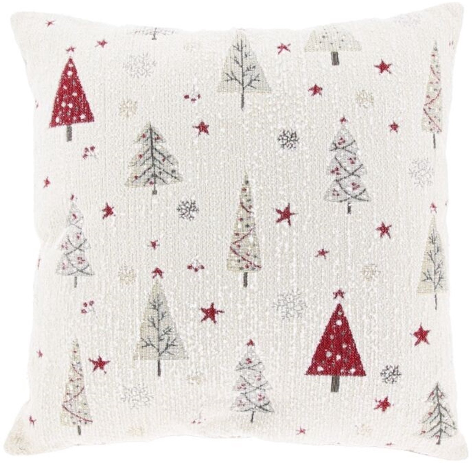 Unique Living Sierkussen Winter - dessin 3 - 45x45cm Multikleur