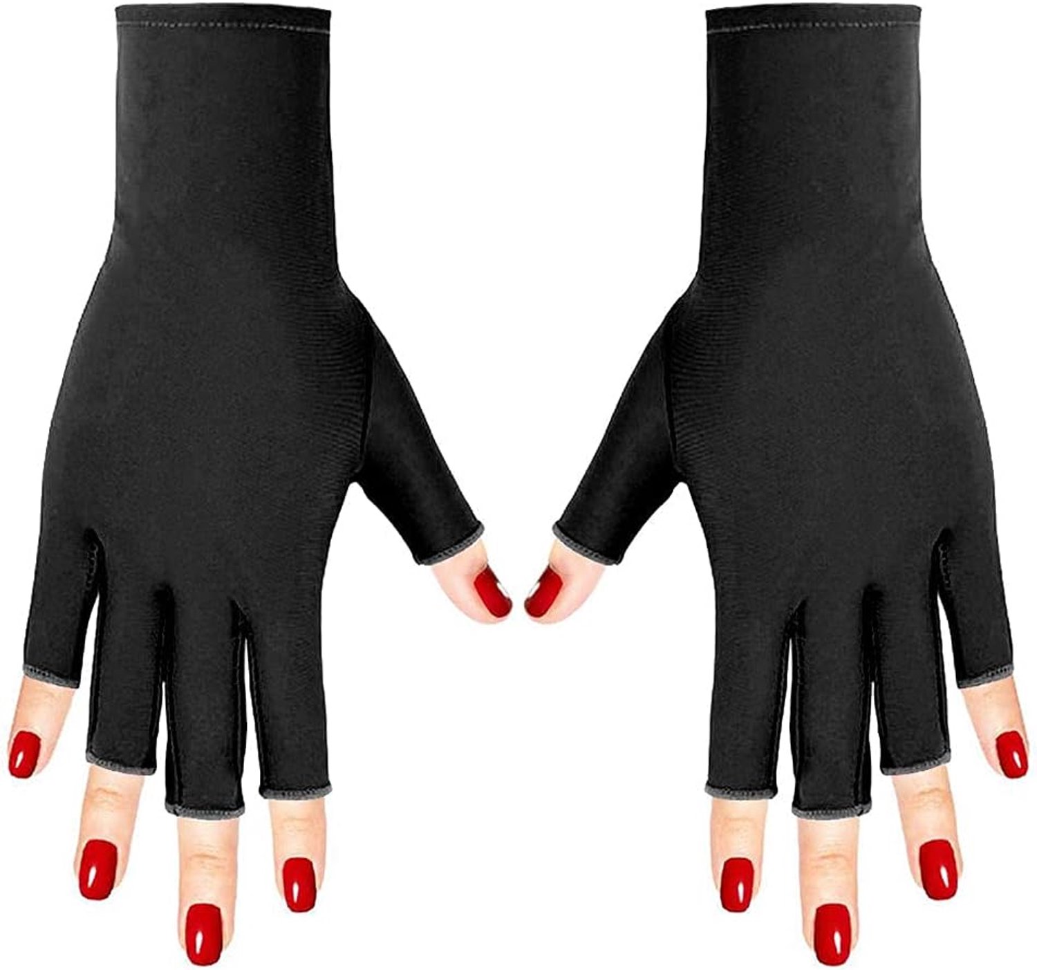 UV-handschoenen, 20 x 8 cm vingerloze Dames Handschoenen - Kerstcadeau, Anti-UV-bescherming voor Fietsen, Auto, Vissen & Fitness