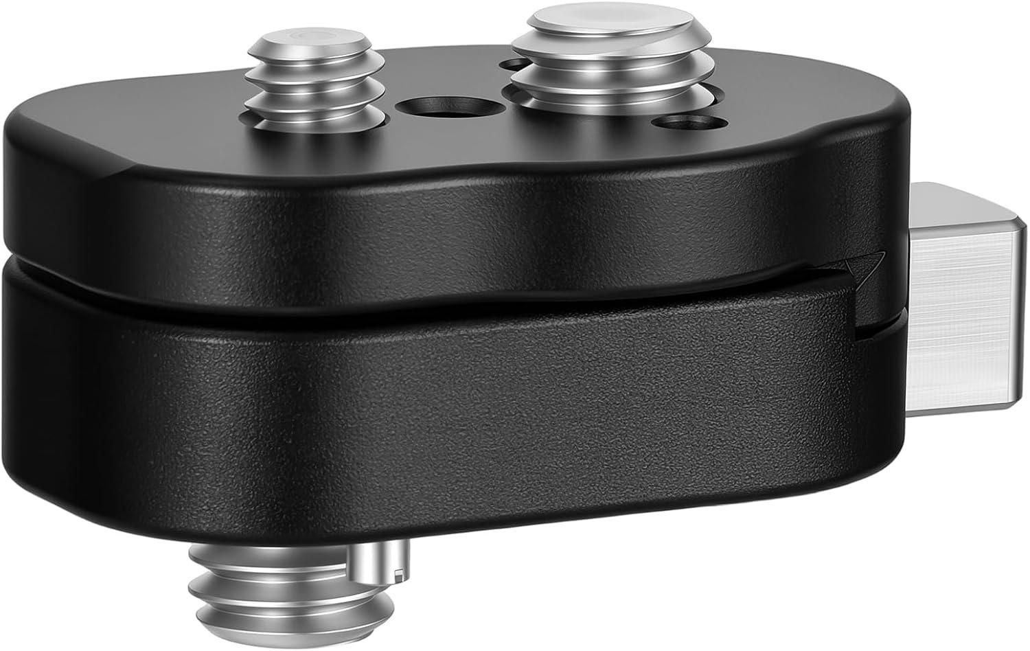3/8 inch schroeven mini snelsluiting plaat lock mount voor ARRI RED camera monitor camera statief LCD-monitor magische arm (zwart)