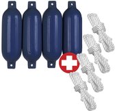 Stootwillen - ⌀12cm - 4stks - inclusief lijn