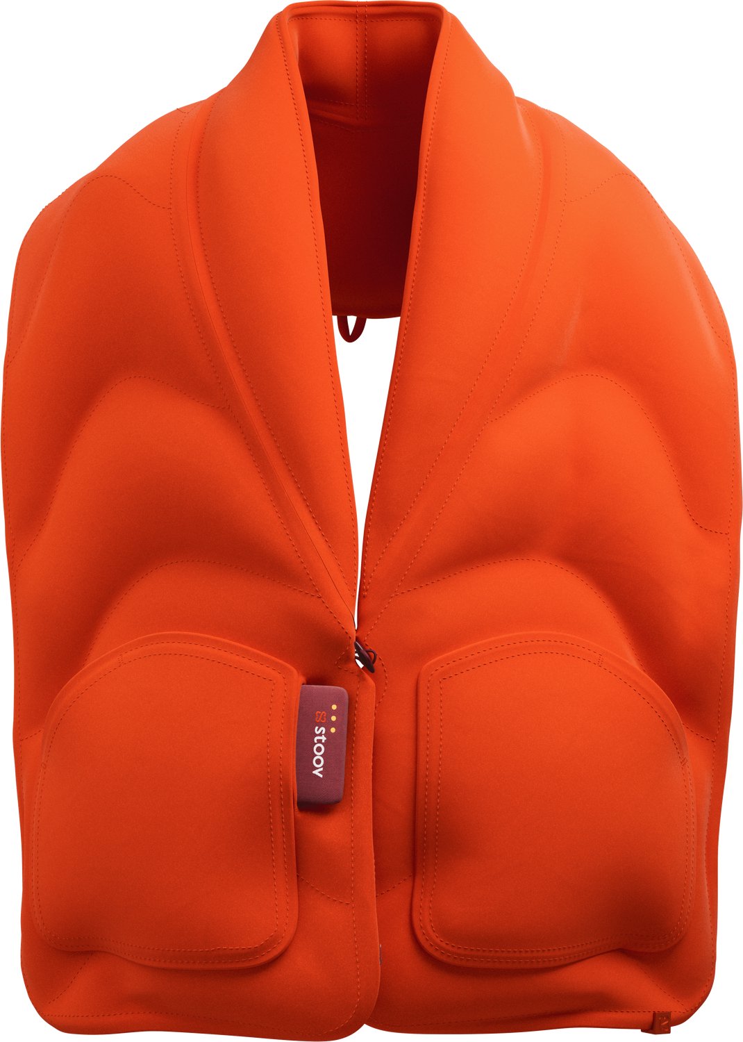 Stoov Kokoon³ XL - Verwarmde sjaal - Core Signature Orange - 3 warmtestanden tot 58°C - Base | 2 tot 4 uur