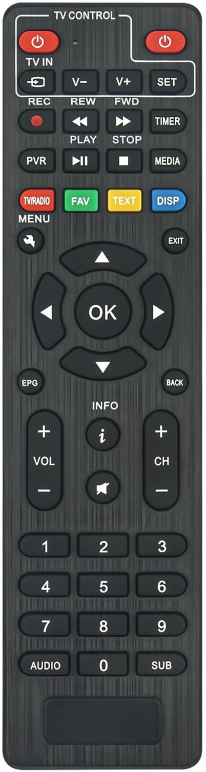 Vervangende Afstandsbediening voor Majestic Decoders
