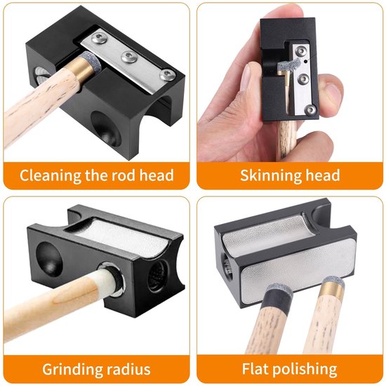8 in 1 Multifunctionele Biljart Tip Tool — afbeelding 4