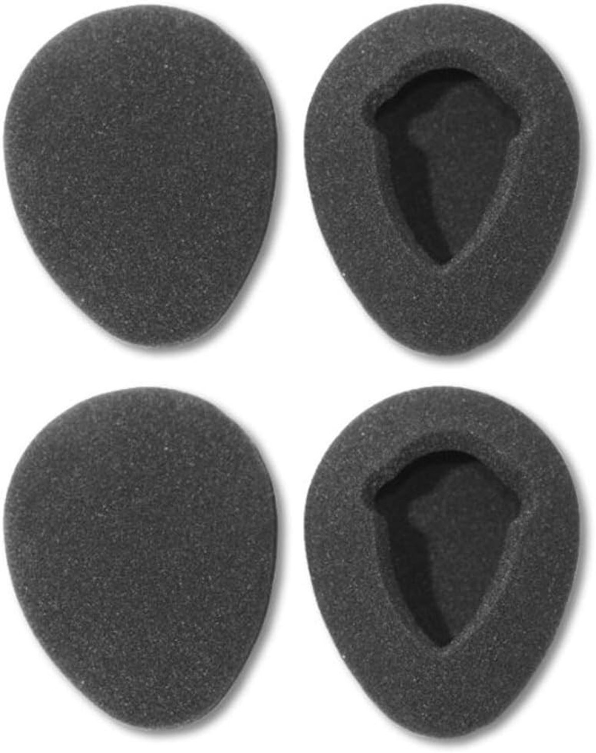 Set van 2 paar 80mm schuim oorkussens voor draadloze hoofdtelefoons, geschikt voor auto-entertainment systemen van Ford, Toyota, Nissan en Honda