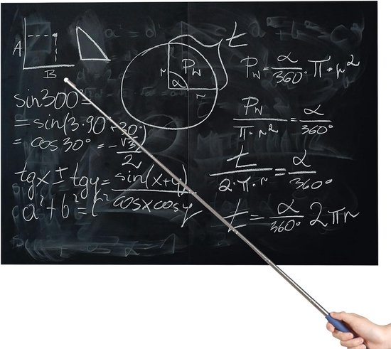 Telescopische aanwijzers voor leraren - 2 stuks, uitrekbare pointer voor klaslokalen, ideaal voor coaches en gidsen, verlengbaar tot 95,5 cm — afbeelding 3