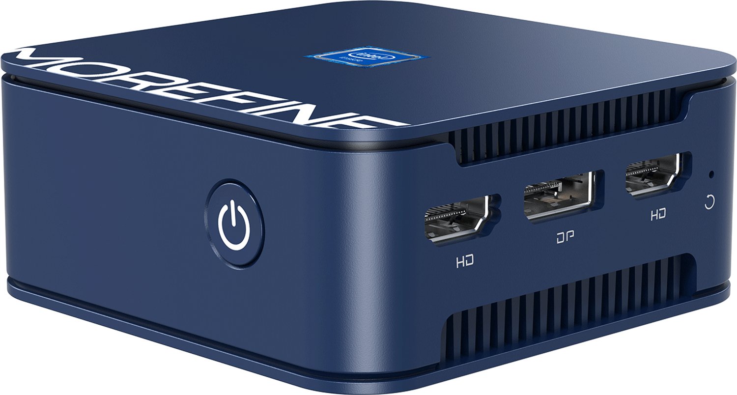 Morefine M8S Plus Mini PC - Intel N150 - 12 GB LPDDR5 - 500 GB SSD - Wi-Fi 5