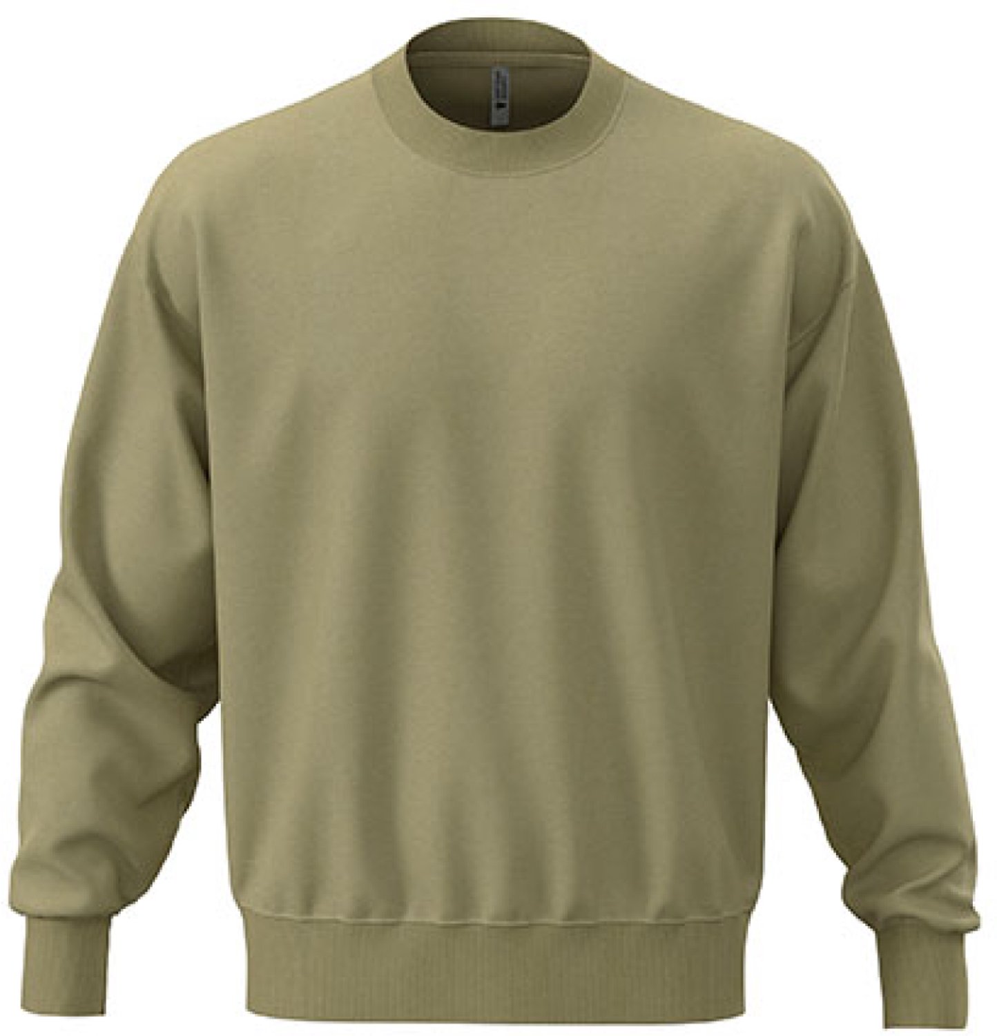 Next Level Apparel - Unisex Heavyweight Sweatshirt - Light Olive - L