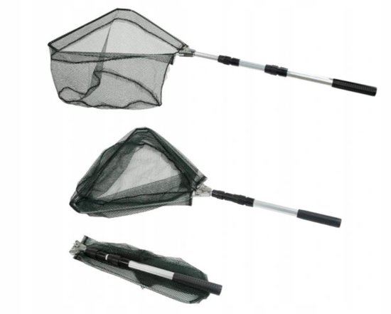 Merkloos Telescopische Visnet - 180 cm — afbeelding 2
