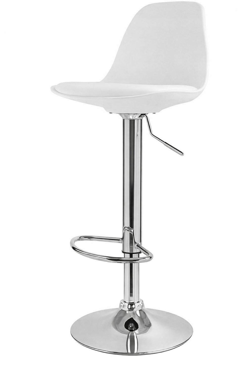 orio Hoker Orio Wit 104 cm - Stijlvol en Comfortabel Keukenbarkruk