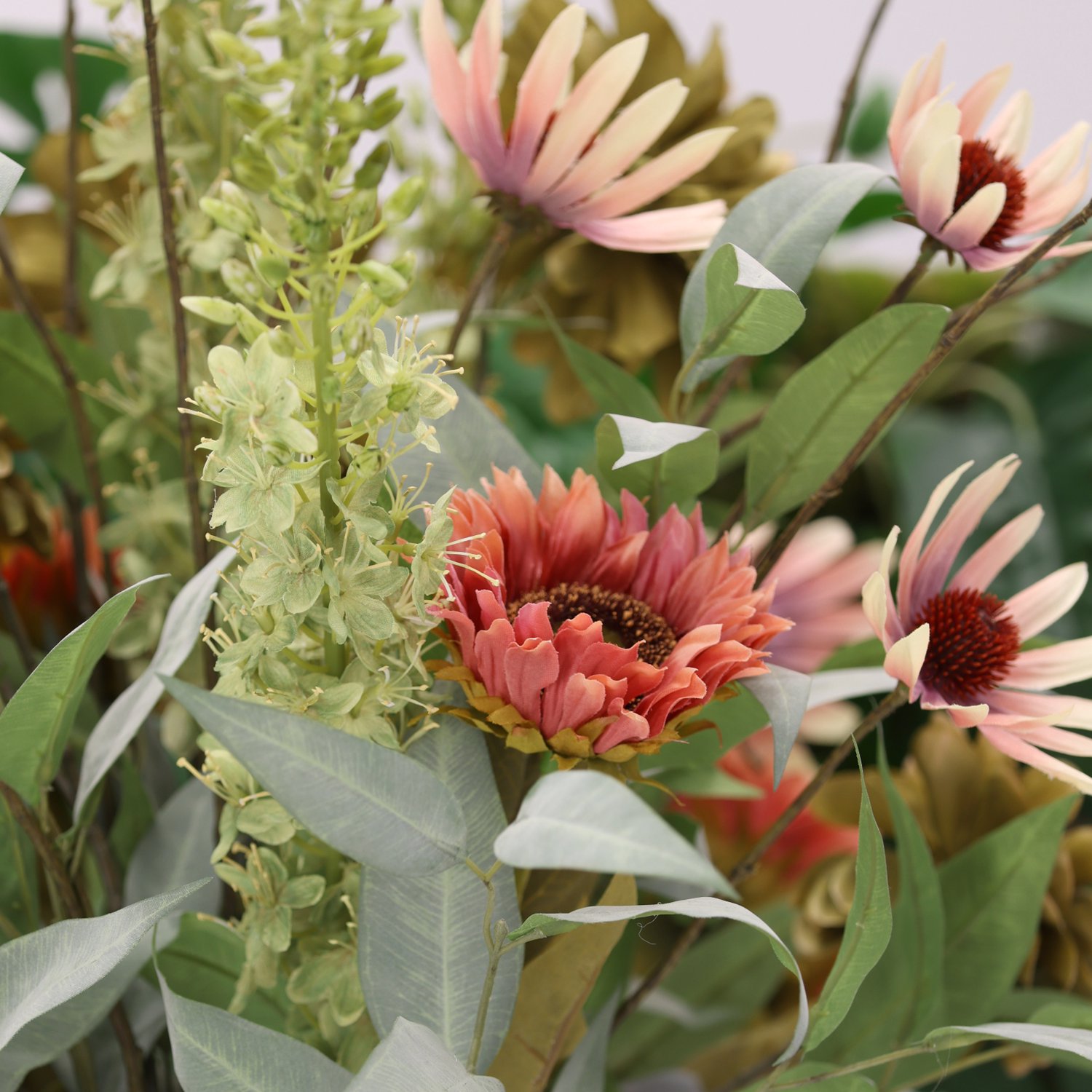 Herfstboeket kunstbloemen Romy Antalya 110cm