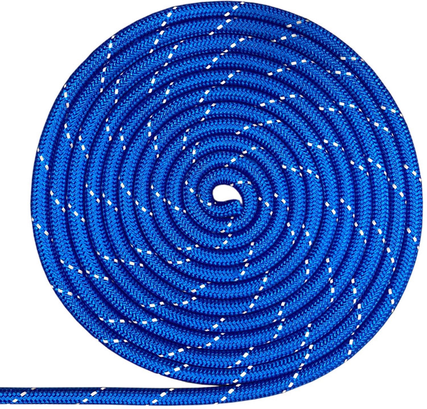 Blauwe RVS 12mm Boottouw met Reflecterende Band - 05182