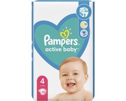 Pampers active baby Luiers maat 4 (9-14 kg) - 70 stuks