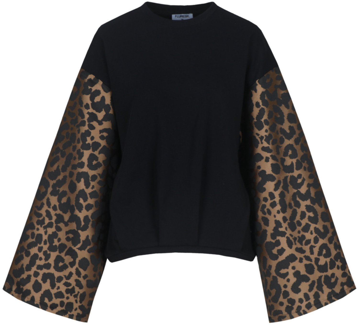 Fluresk Trui Liana Sweater 26wzf08 001523 Black/light Camel Dames Maat - W36
