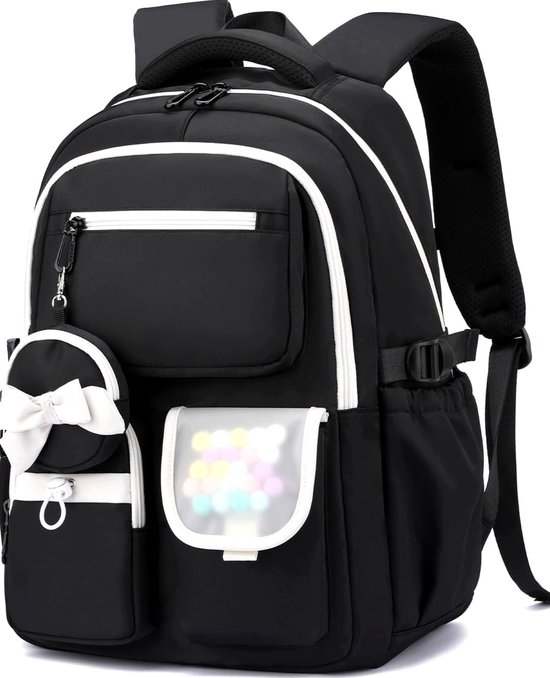 Merkloze 30L Waterdichte Rugzak voor Dames, Laptop & Reizen