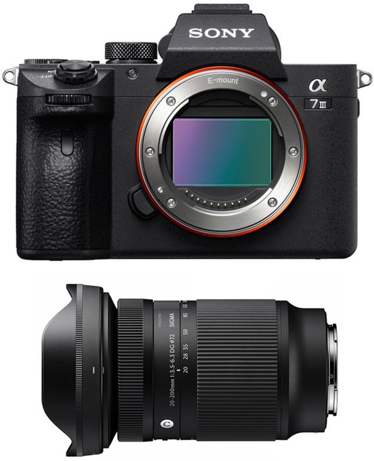 SONY Alpha 7 III + SIGMA 20-200mm f/3.5-6.3 Contemporary Objektiv