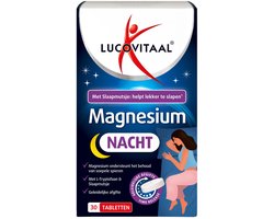 Lucovitaal Magnesium Nacht 30 tabletten