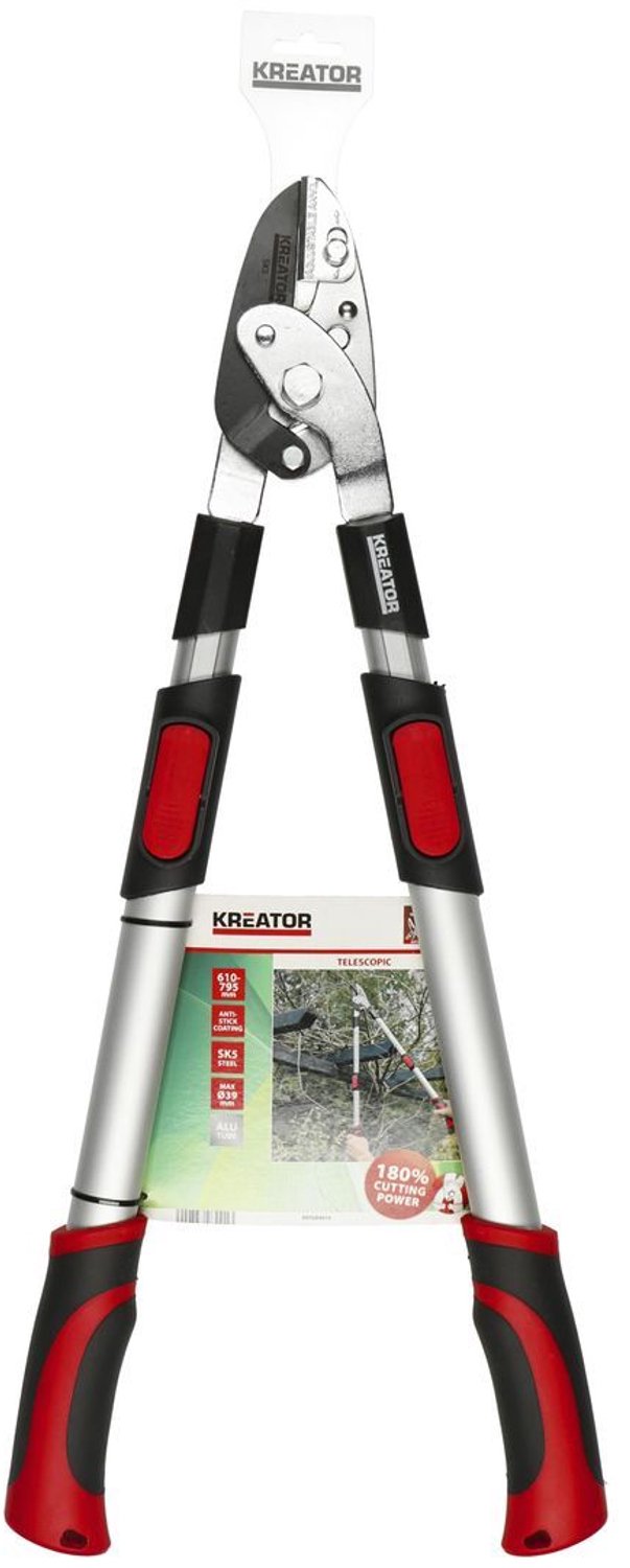Kreator KRTGR4014 Takkenschaar - Telescopisch - 59-81 cm totale lengte - Ø 39 mm knipdiameter van Kreator — afbeelding 2