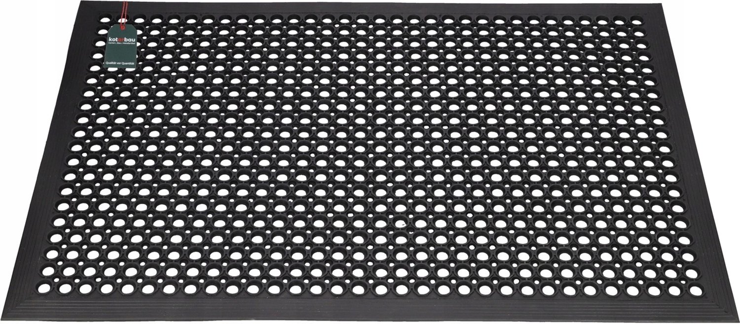 Ajour Rubber Deurmat 900x1500 mm - Antislip & Weerbestendig