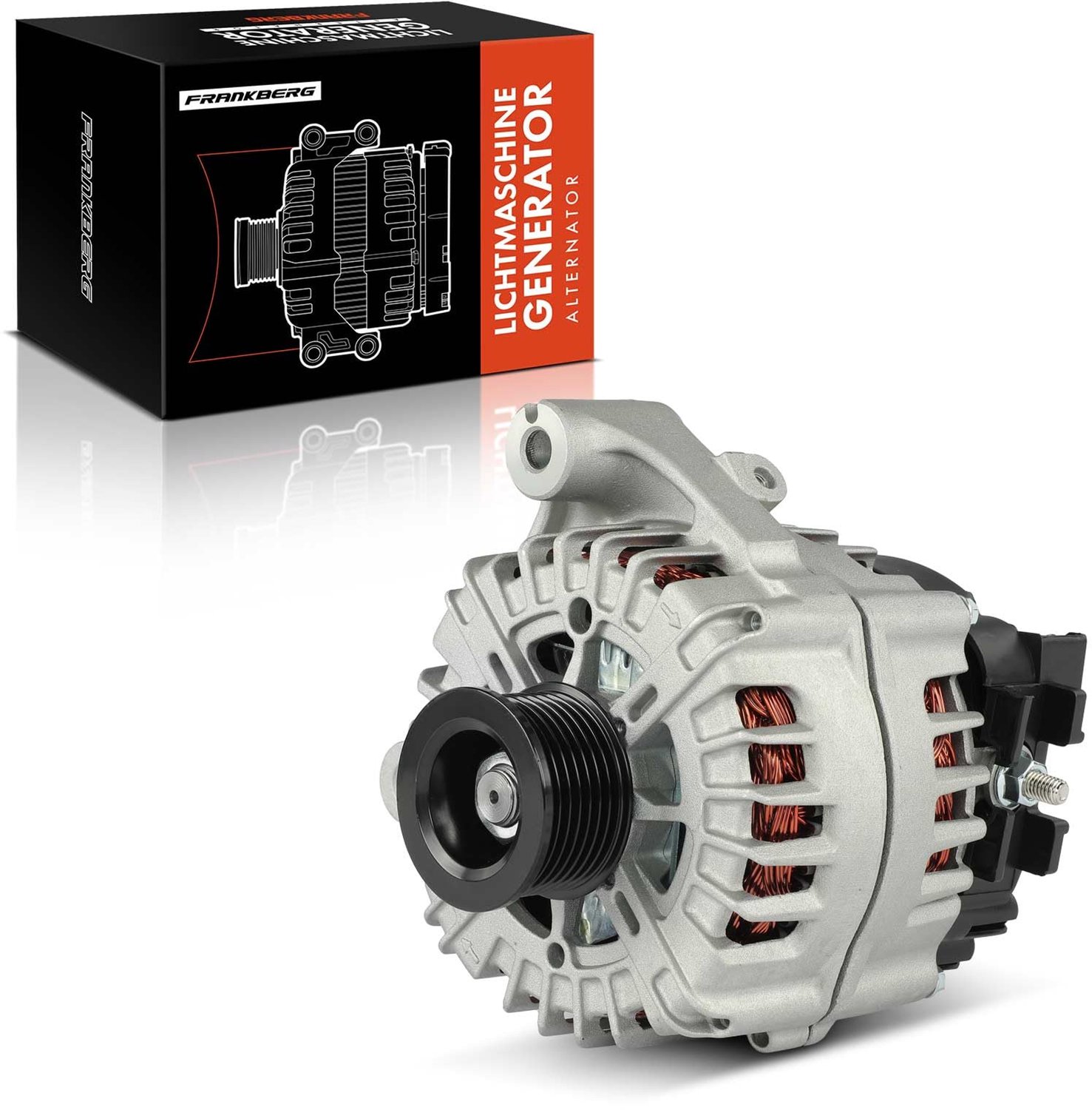 Lichtmachine Generator 230A - 3.0L Diesel Motor - 25x22x17.5 cm - 7.57 kg - V-riemschijf - Vervanging Motoronderdeel