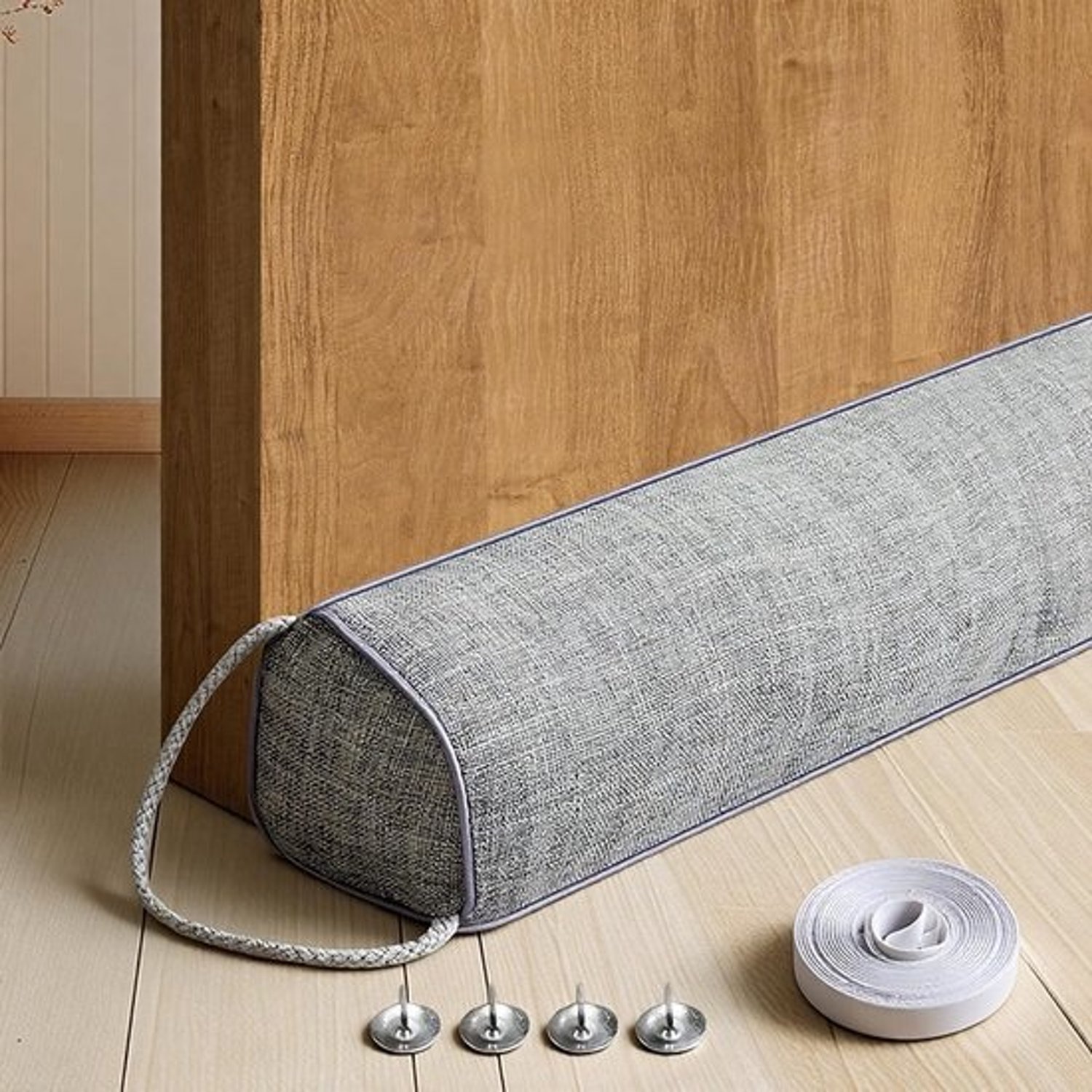 Tochtstrip voor deuren van 90 cm - geluidsisolatie en energiebesparing - winterbescherming voor gezinnen